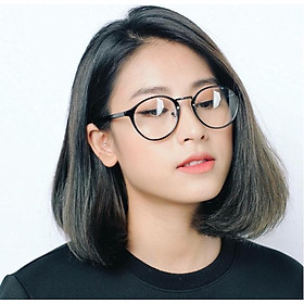 Kính Giả Cận Không Độ Nam Nữ KOREA N109 - Gọng Kính Tròn Siêu Nhẹ Với Đệm Mũi Chắc Chắn