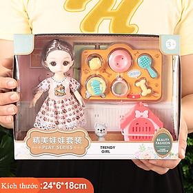 Đồ chơi búp bê công chúa cho bé gái với nhiều chủ đề và kích thước khác nhau có hộp quà tặng