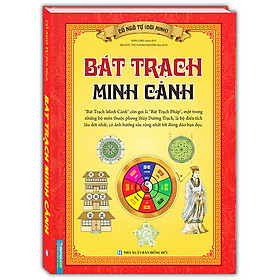 Sách Bát trạch minh cảnh (bìa cứng) . Tái bản