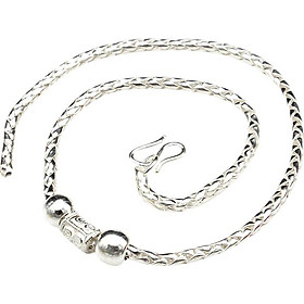 Dây chuyền trẻ em bằng bạc ta - bạc hiểu minh dte044