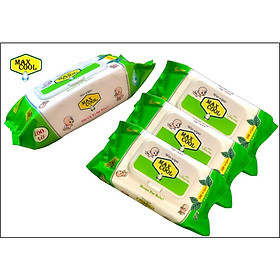 Combo 4 Gói Khăn Ướt Max Cool 100 Tờ Không Hương ( 100 tờ x 4 )