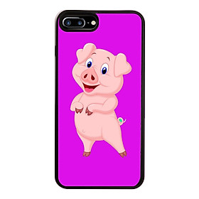 Ốp Lưng Kính Cường Lực Dành Cho Điện Thoại iPhone 7 Plus / 8 Plus Pig Pig Mẫu 5