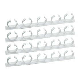 20Pcs Kitchen Spice Jar Rack Adhesive Seasoning Bottle Storage Holder Cabinet Organizer Wall Cabinet Door Hanging Spice
