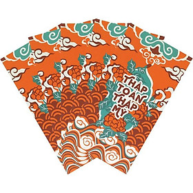 Bộ 5 Bao Lì Xì SDstationery Cát Niên Mỹ Ý - Thập Toàn Thập Mỹ