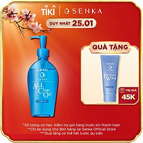 Dầu Tẩy Trang Sạch Sâu Senka All Clear Oil 14847 (230ml)