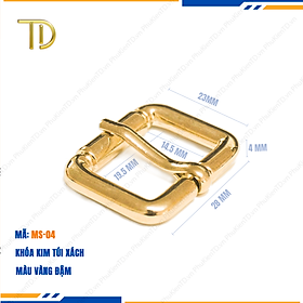 Khóa kim túi xách, Khoen tăng giảm dây túi xách, Khoen chỉnh dây đeo túi 20mm mạ điện độ bền 5-8 năm