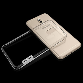 Ốp lưng cho Samsung Galaxy J7+ Plus dẻo trong suốt chính hãng Nillkin Nature - Hàng chính hãng