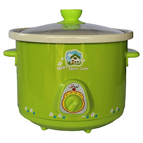 Nồi Tiềm Nấu Cháo Chậm Kho Cá Hầm Chưng Yến Đa Năng NK Media MD-KC87 (2,5 lít) - Hàng Chính Hãng