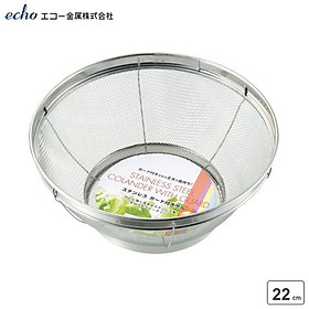 Mua Rổ tròn inox đáy sâu Echo Kinzoku nội địa Nhật Bản