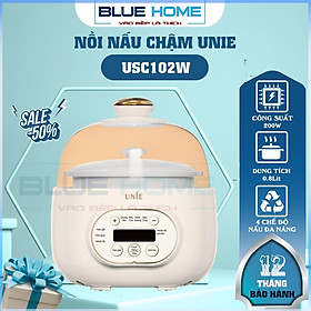 Mua Nồi Nấu Chậm Unie USC102W  200w - 0.8Lit Kèm Xửng Hấp  Hàng Chính Hãng