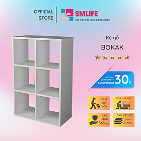 Mua Kệ sách gỗ công nghiệp cấu trúc chắc chắn SMLIFE Bokak