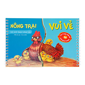 Nông Trại Vui Vẻ - Học Từ Vựng Tiếng Anh Qua Hình Ảnh Dễ Thương - Nhà Ghép Tranh Thông Thái