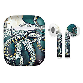 Mua Miếng dán skin cho AirPods in hình Giấc mơ dưới nước giả sơn mài - GSM177 (AirPods  1 2  Pro  TWS  i12)