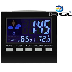 Mua Nhiệt kế kỹ thuật số đồng hồ báo thức và chức năng điều khiển âm thanh- 206884