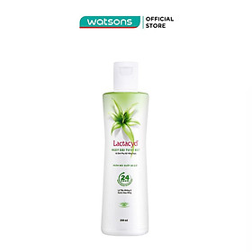 Dung Dịch Vệ Sinh Phụ Nữ Lactacyd Từ Lá Trầu Không&Nước Hoa Hồng Ngày Dài Tươi Mát Ngăn Mùi 24h250ml