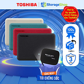 Ổ Cứng Gắn Ngoài HDD Toshiba Canvio Advance Hàng Chính Hãng