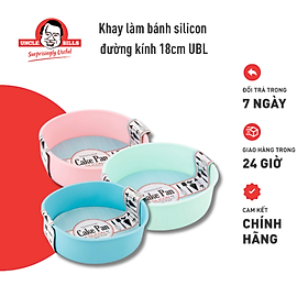 Mua Khay Làm Bánh Silicon Đường Kính 20cm Uncle Bills KC0017 Hình Tròn Chịu Nhiệt Tốt An Toàn Sức Khỏe