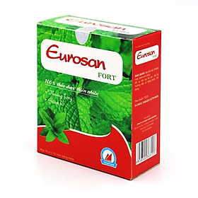 Eurosan Plus Hộp 100 viên - Bổ Phế , Làm Ấm Họng , Giảm Ho, Giảm Đau Rát Họng, Thông Thoáng Mũ