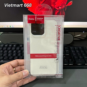Ốp Lưng Trong Suốt Hoco Dành Cho iPhone - Hàng Chính Hãng