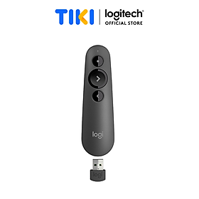 Thiết bị trình chiếu Logitech R500S - Hàng chính hãng - Đen