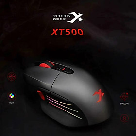 Chuột gaming XIBERIA XT500 (chuột chơi game, chuột máy tính có dây) - Hàng chính hãng