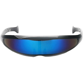 Futuristic Narrow Lens Visor Eyewear Sunglasses