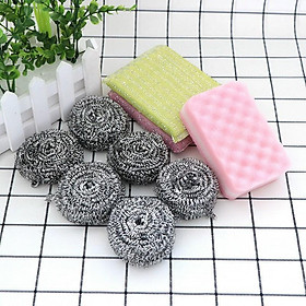 Mua Set Rửa Bát Cọ Xoong Nồi