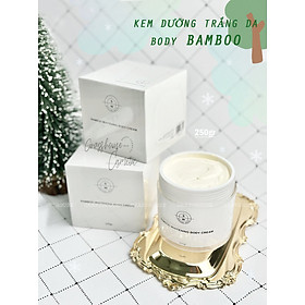 KEM DƯỠNG TRẮNG DA BODY BAMBOO WHITENING BODY CREAM THƯƠNG HIỆU SPOTLESS WHITE 300ML