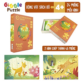 Đồ Chơi Xếp Hình Giggle Puzzle, Đồ Chơi Tư Duy Cho bé 3 - 8 Tuổi