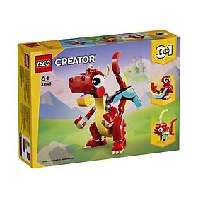 Đồ Chơi Lắp Ráp Rồng Đỏ May Mắn LEGO CREATOR 31145 (149 chi tiết)
