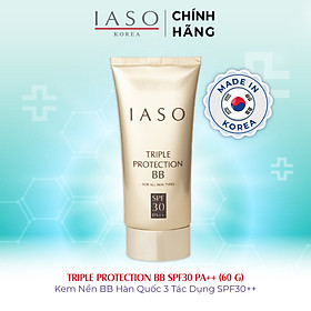 I30 Kem lót trang điểm 3 tác dụng IASO Triple Protection Base SPF 30 PA++ 60g