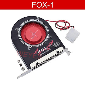 Quạt tản nhiệt FOX-1 DC12V 2Pin cho máy tính PCI Fan 2200RPM IDE Molex