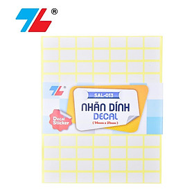 Nhãn dính decal thiên long sal-013