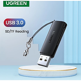 Mua Đầu đọc thẻ TF  SD chan cam USB 3.0 Ugreen 60722 hàng chính hãng