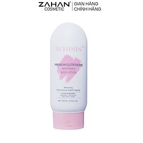 Sữa Dưỡng Thể Ban Đêm Kích Trắng Tế Bào Gốc Whisis Premium Glutathione Whitening Body Lotion 200ml