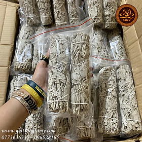 Mua White Sage/Blue Sage/Cedar Sage/Palo Santo - Xô Thơm Trắng/Xô Thơm Xanh/Tuyết tùng Nam California Và Thanh - Nụ Gỗ Palo Santo nhiều size