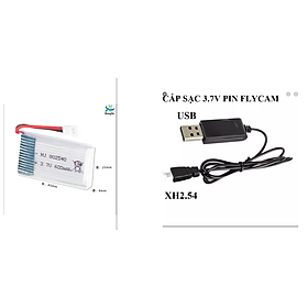 Mua Pin kèm sạc 3.7v 600mah Pin sạc máy bay