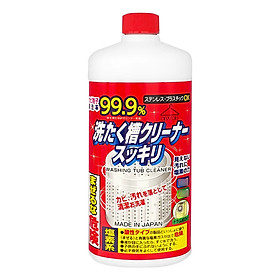 Nước tẩy vệ sinh lồng máy giặt Rocket 99,9% của Nhật bản 550g