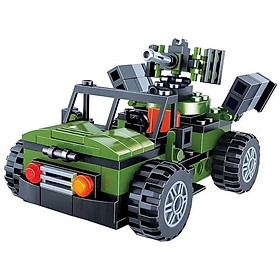 GHÉP HÌNH XE TẤN CÔNG 122 CHI TIẾT - DK81054-DKA 76