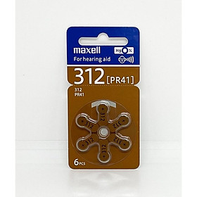 Mua Pin máy trợ thính Maxell PR41 ( pin 312 ) / PR44 ( pin 675 ) / PR48 ( Pin 13 ) / PR536 ( Pin 10 ) 1 45V Hàng chính hãng