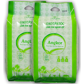 Đặc sản An Giang - Gạo đặc sản Campuchia Angkor 5KG