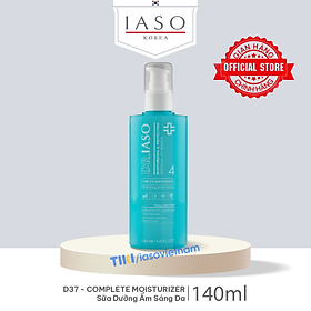 D37 Sữa dưỡng ẩm sáng da Dr IASO Complete Moisturizer 140ml