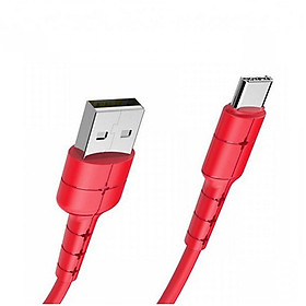 Mua Cáp sạc USB Type - C Hoco hỗ trợ sạc nhanh 2.0A có đèn LED báo sạc  118 Dây tráng men - Hàng chính hãng