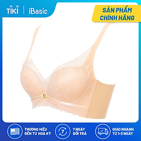 Áo ngực có gọng mút mỏng ren t- shirt ibasic braw132