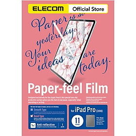 Mua Miếng dán màn hình cho Ipad ELECOM Paper- Feel - BỀ MẶT NHÁM 7.9 - 9.7- 10.5 -10.9 - 11 - 12.9 inches - Hàng chính hãng