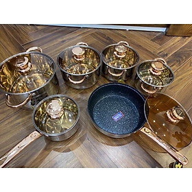Mua BỘ NỒI ĐỨC 6 MÓN 5 lớp LOẠI 1