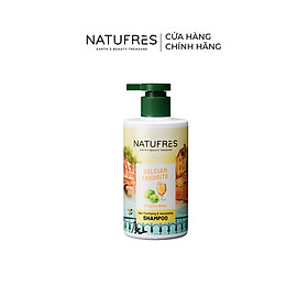 Dầu Gội Làm Phồng Tóc, Kiểm Soát Dầu Thừa, Ngăn Bết Dính NATUFRÈS Belgian Favorite Chiết Xuất Bia Bỉ - 250ml / 450ml