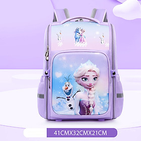 Ba lô học sinh tiểu học phong cách mới có hình dễ thương, bảo vệ cột sống cho các em học sinh tiểu học, ba lô nhẹ dung tích lớn, tiện dụng cho bé - HS1310