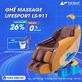 Ghế Massage LifeSport LS-911 Chính Hãng - Trả Góp 0%