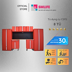 Mua Combo 8 Thành Phần – 2 Tủ Đứng  3 Tủ Tường  2 Tủ Đựng Dụng Cụ & Mặt Bàn Thao Tác CSPS
